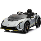 Licensed Lamborghini Autentica_Gray - Kiddy Zone