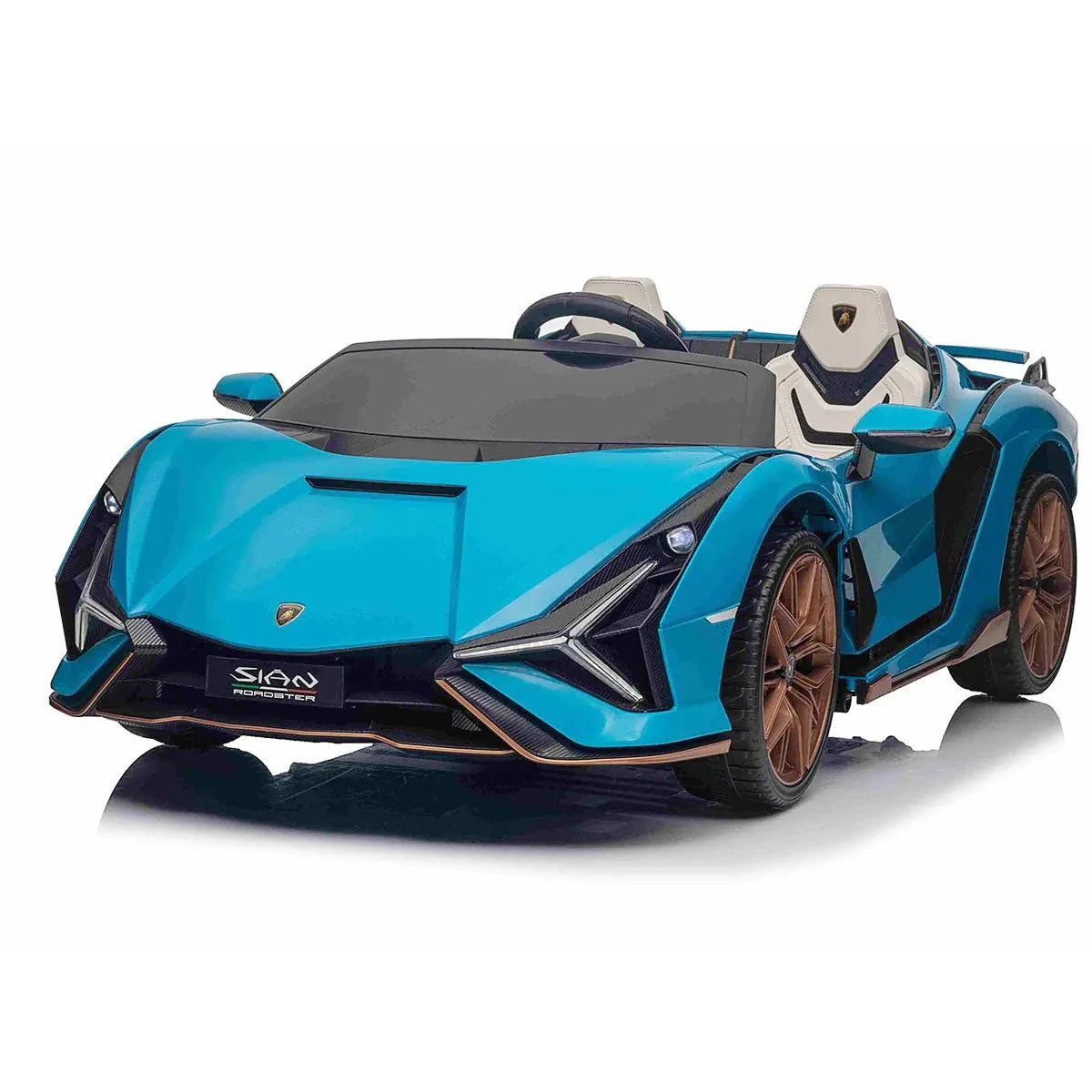 Licensed Lamborghini Sian Roadster_Painted Blue - Kiddy Zone