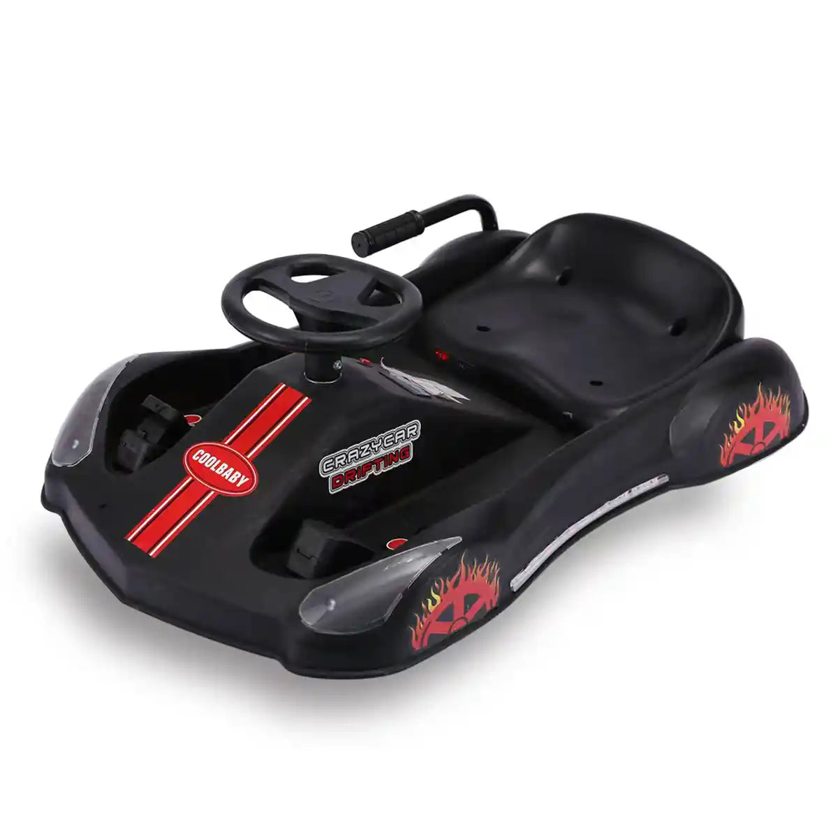 Crazy Cart Drift Electric Ride on Toy_Black