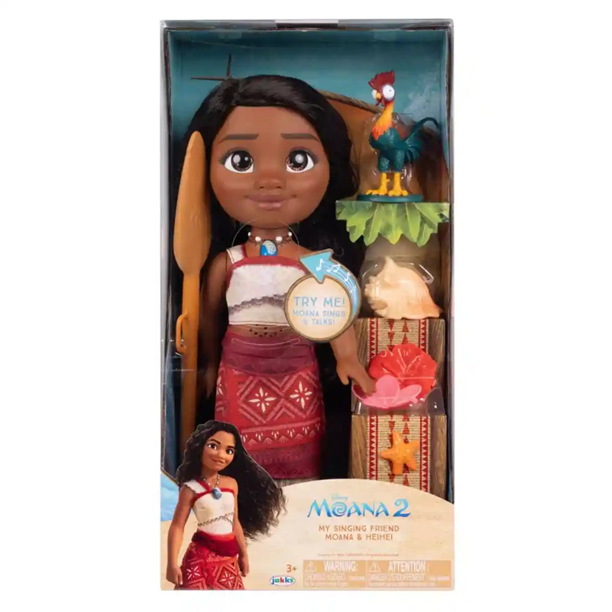 MOANA2 FEATURE MOANA DOLL SINGING 14B/O - Kiddy Zone