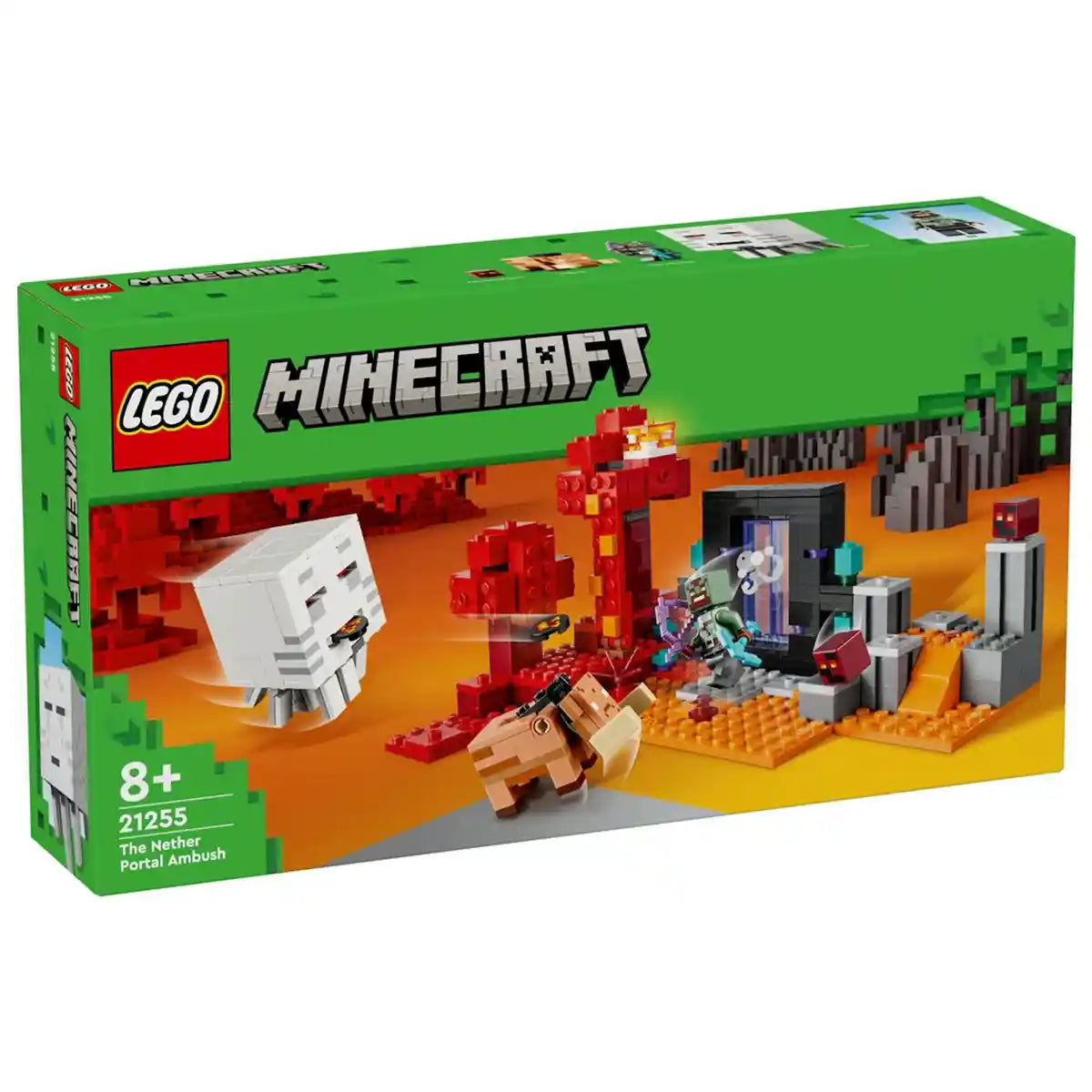Lego Minecraft The Nether Portal Ambush 21255 - Kiddy Zone