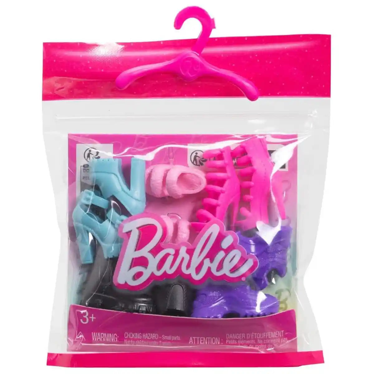 Barbie Shoe Packs Asst. (CDU) - Kiddy Zone