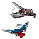 Lego Captain America vs. Red Hulk Battle 76292