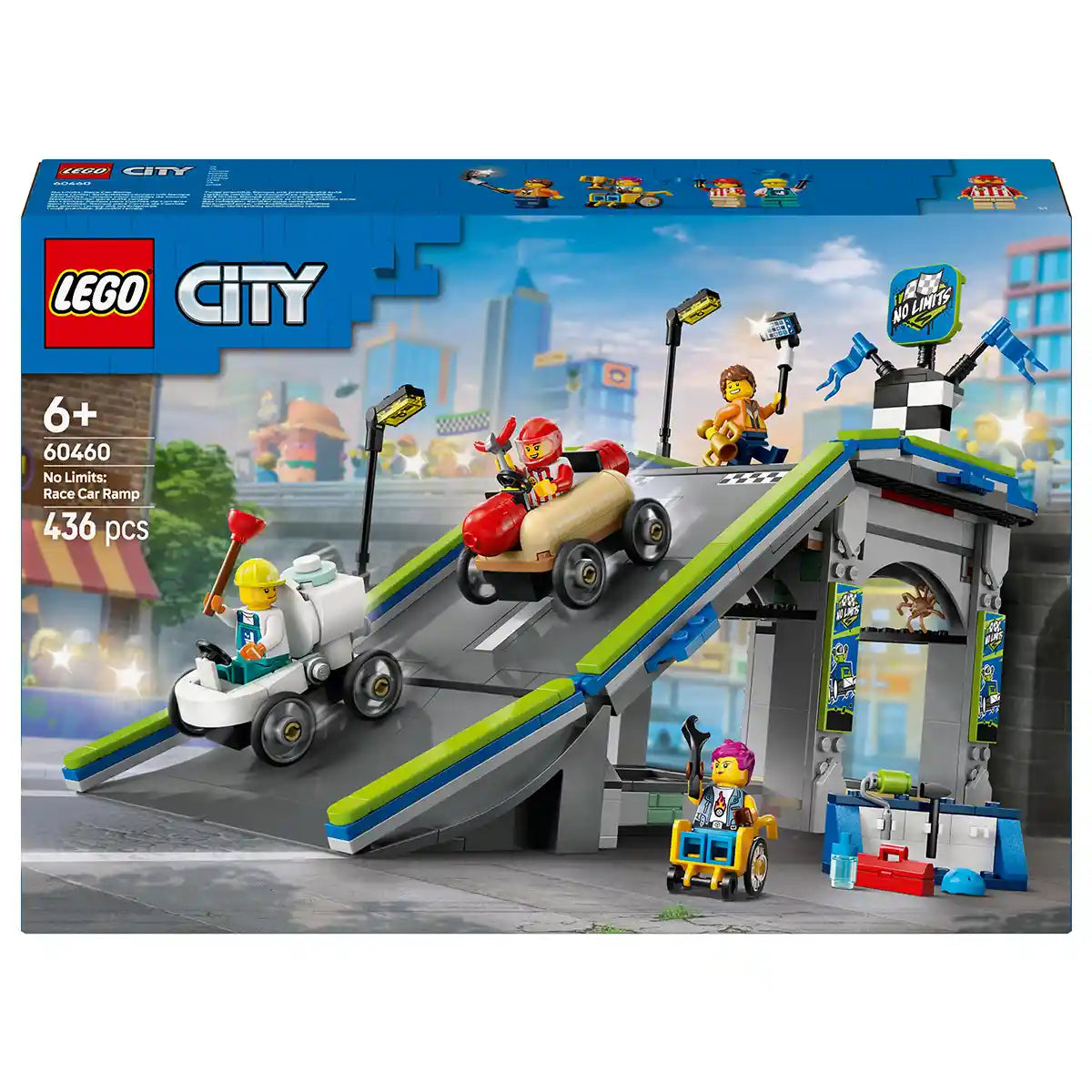 Lego 60460 No Limits: Race Car Ramp Track - Kiddy Zone
