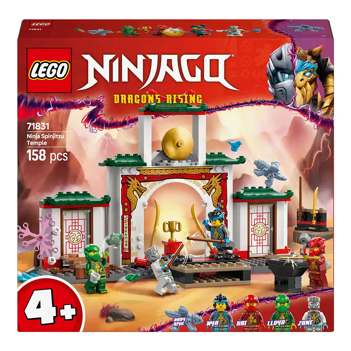 Lego 71831 Ninja Spinjitzu Temple - Kiddy Zone