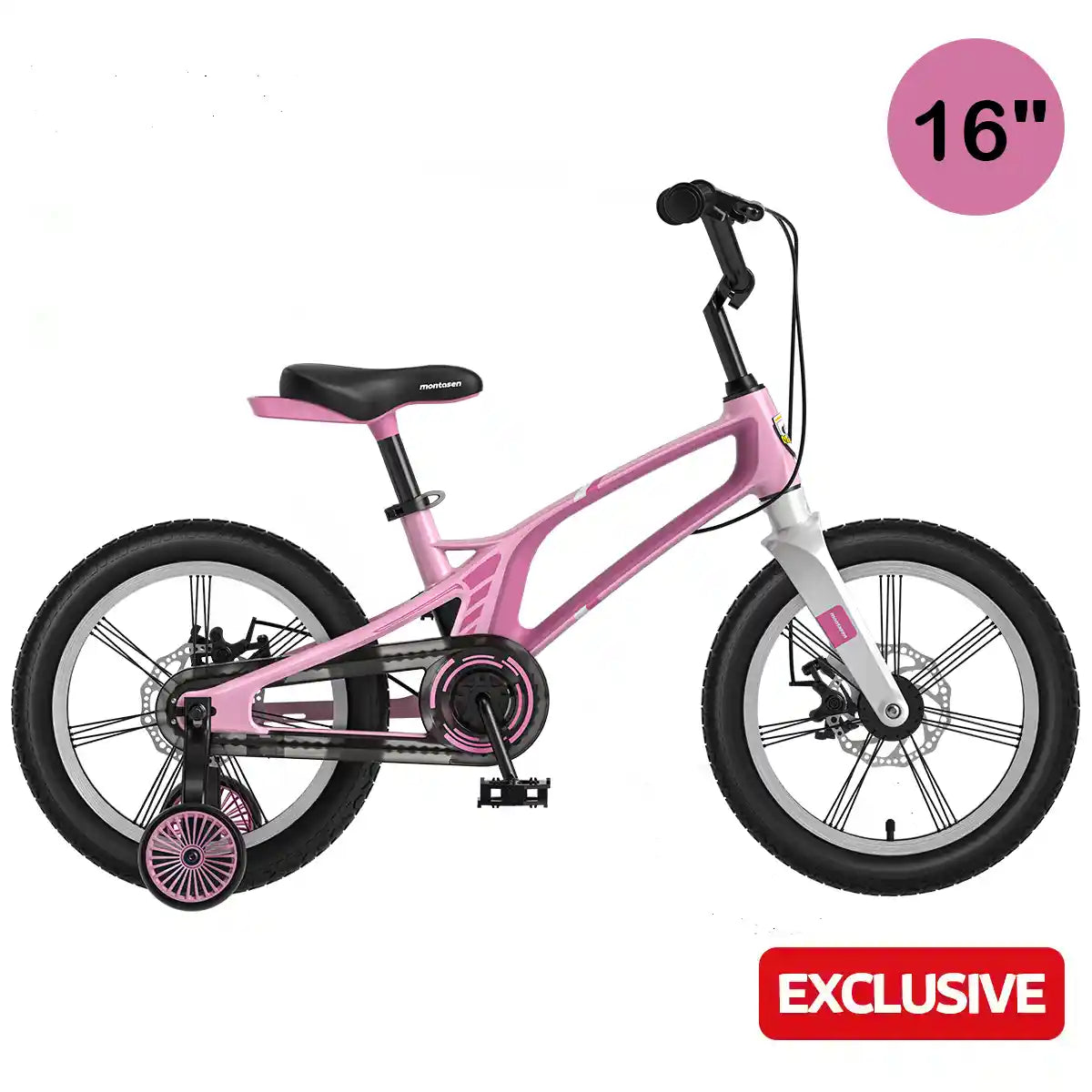 Montasen 16'' Magnesium Children Bicycle MB04 PINK