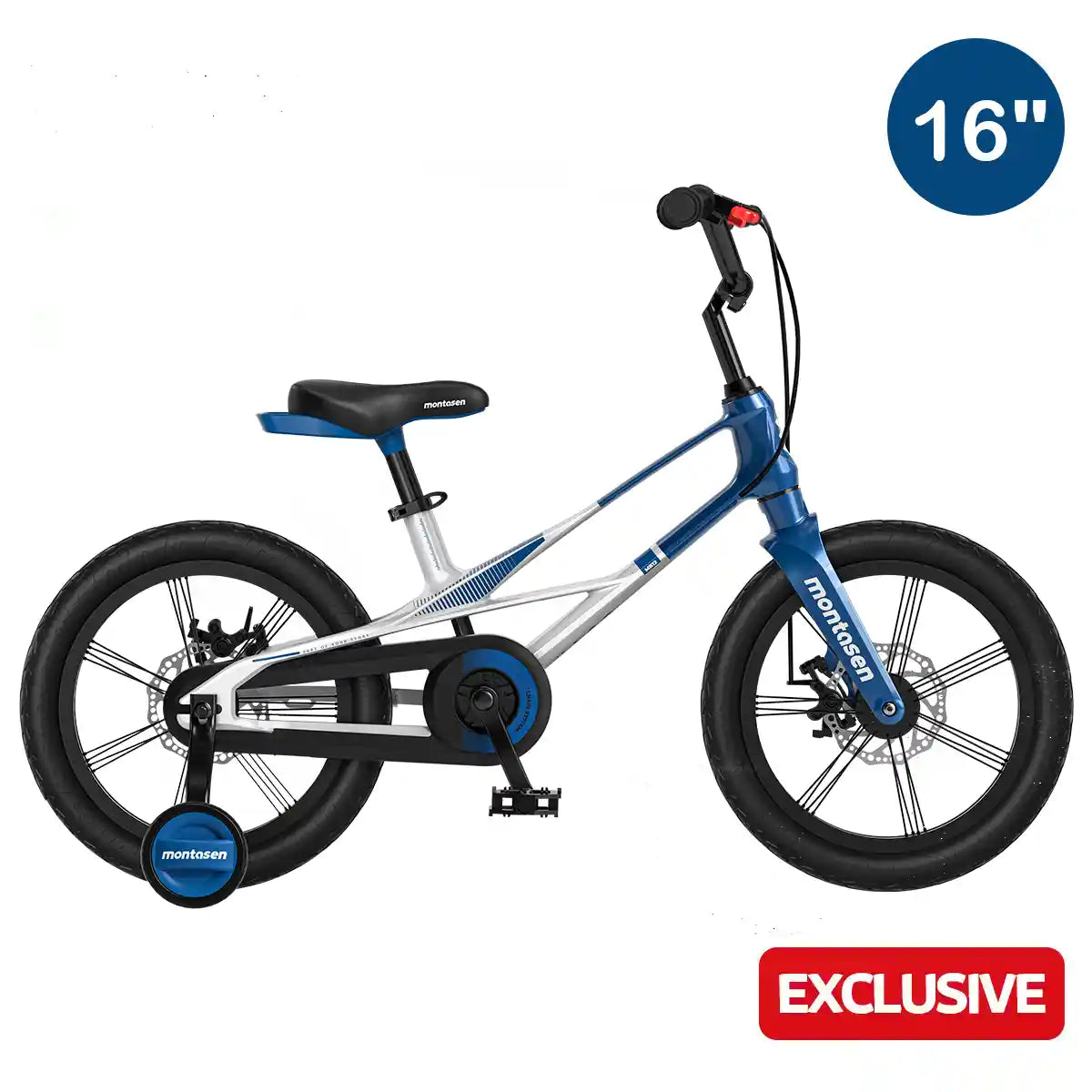Montasen 16'' Magnesium Children Bicycle MB12 BLUE (PRO)