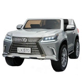 Licensed Ride On Car Lexus 570 With 2.4g Remote Control (Silver)