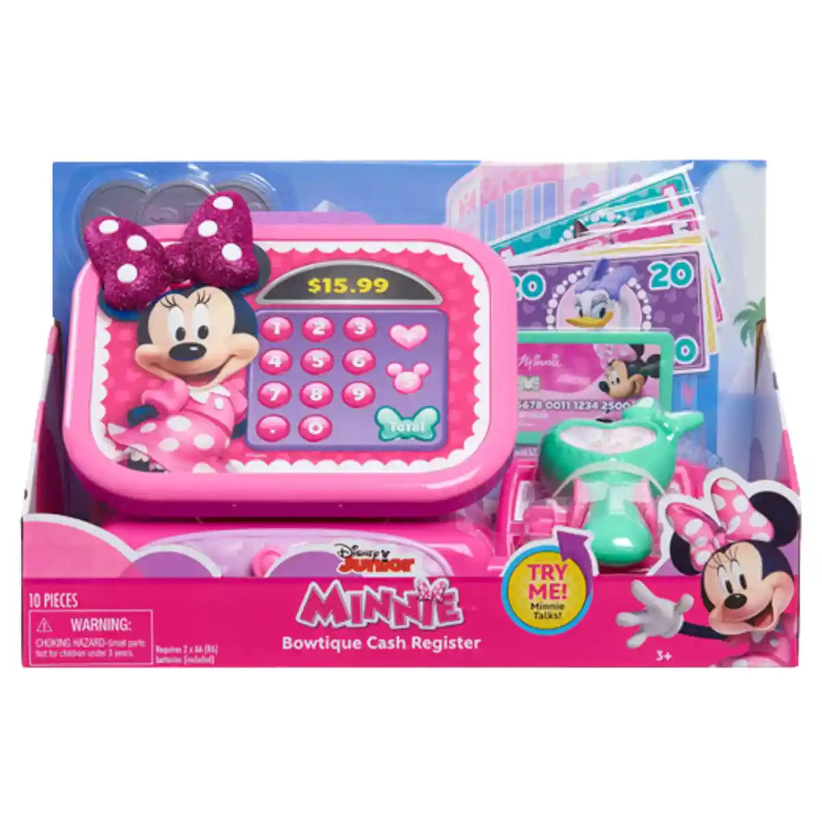 Minnie Mouse Bowtique Cash Register - Kiddy Zone