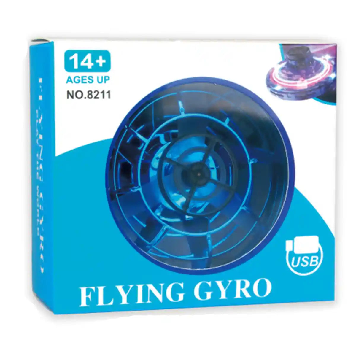 Circular flying gyroscope