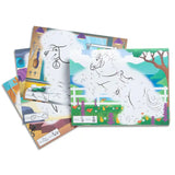 Md 123 Dot-To-Dot Coloring Pads - Pets
