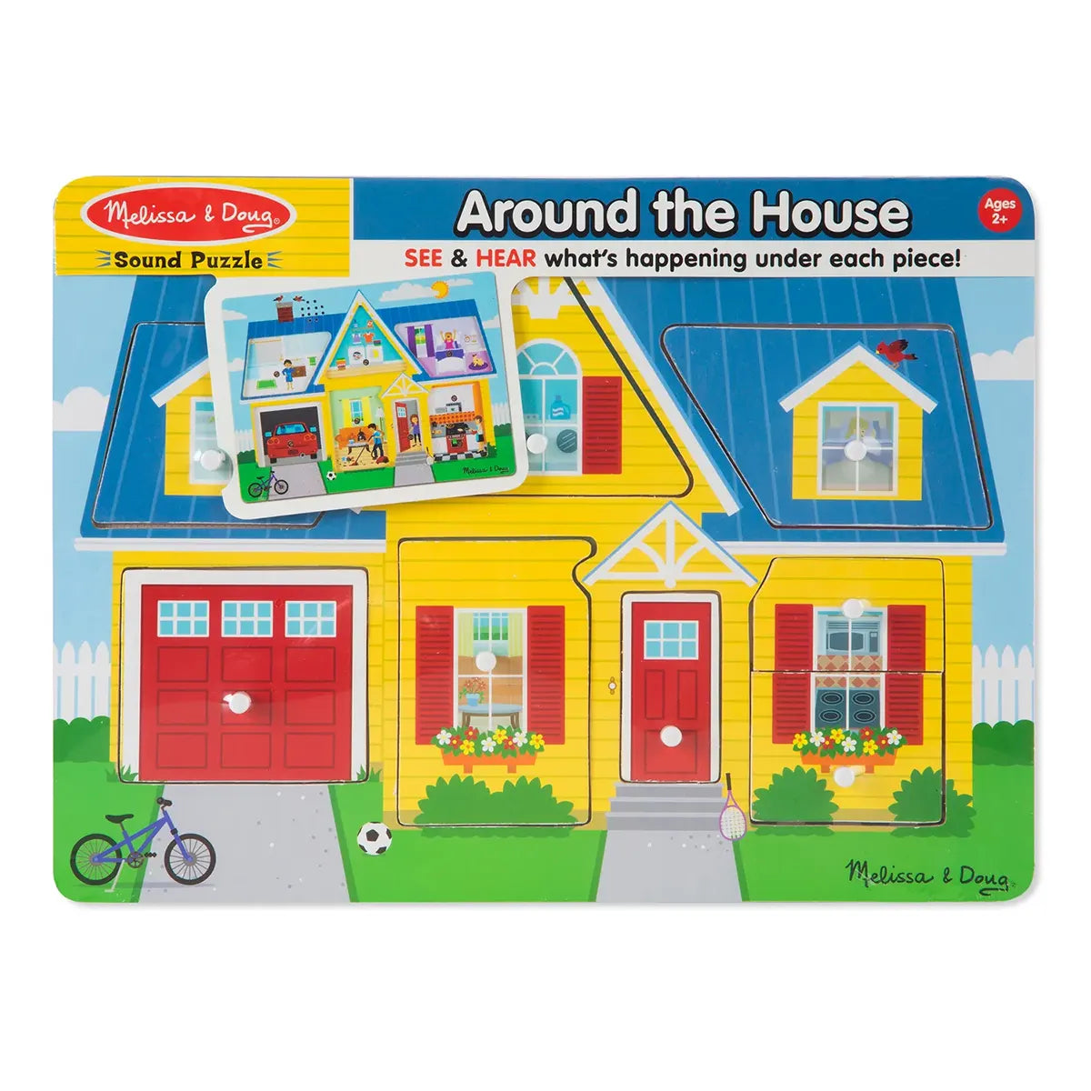 Md Around The House Sound Puzzle - Kiddy Zone
