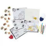 Md Paw Patrol Wooden Stamps Activity Set