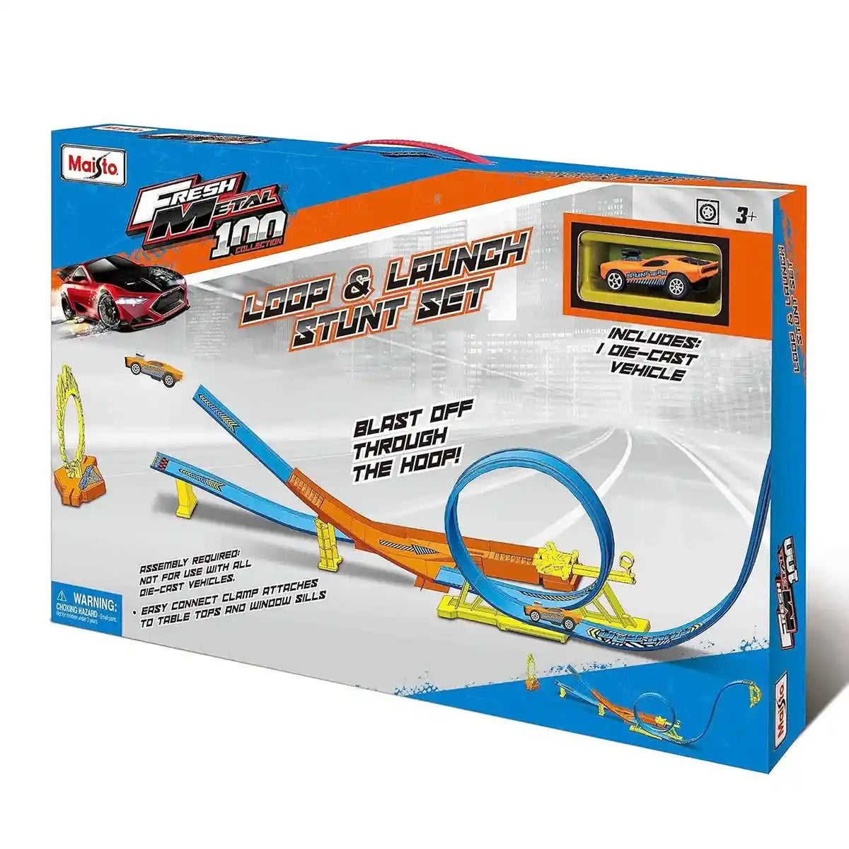 Maisto Fm100 Loop و Launch Stunt مجموعة