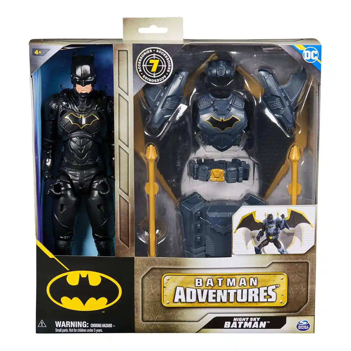DC Batman Fig 12" Night Sky Adventures - Kiddy Zone