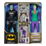 DC Batman Fig 12" Adventures Batman vs The Joker Pack - Kiddy Zone