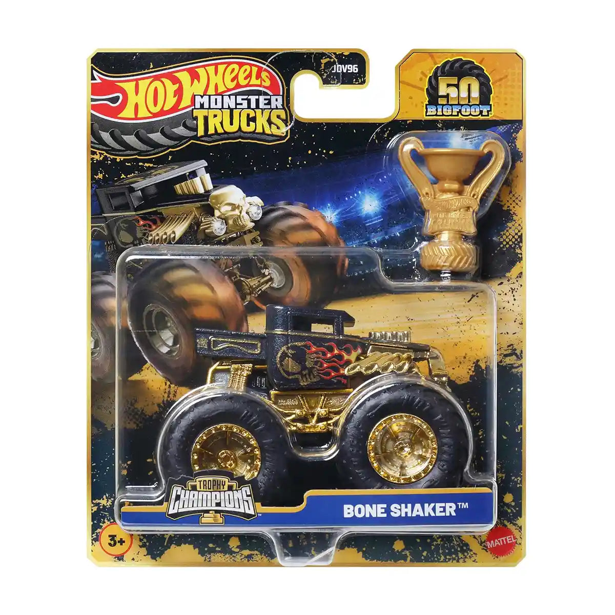 Hot Wheels MT 1:64 Bigfoot Trophy Champions Singles Asst - Kiddy Zone