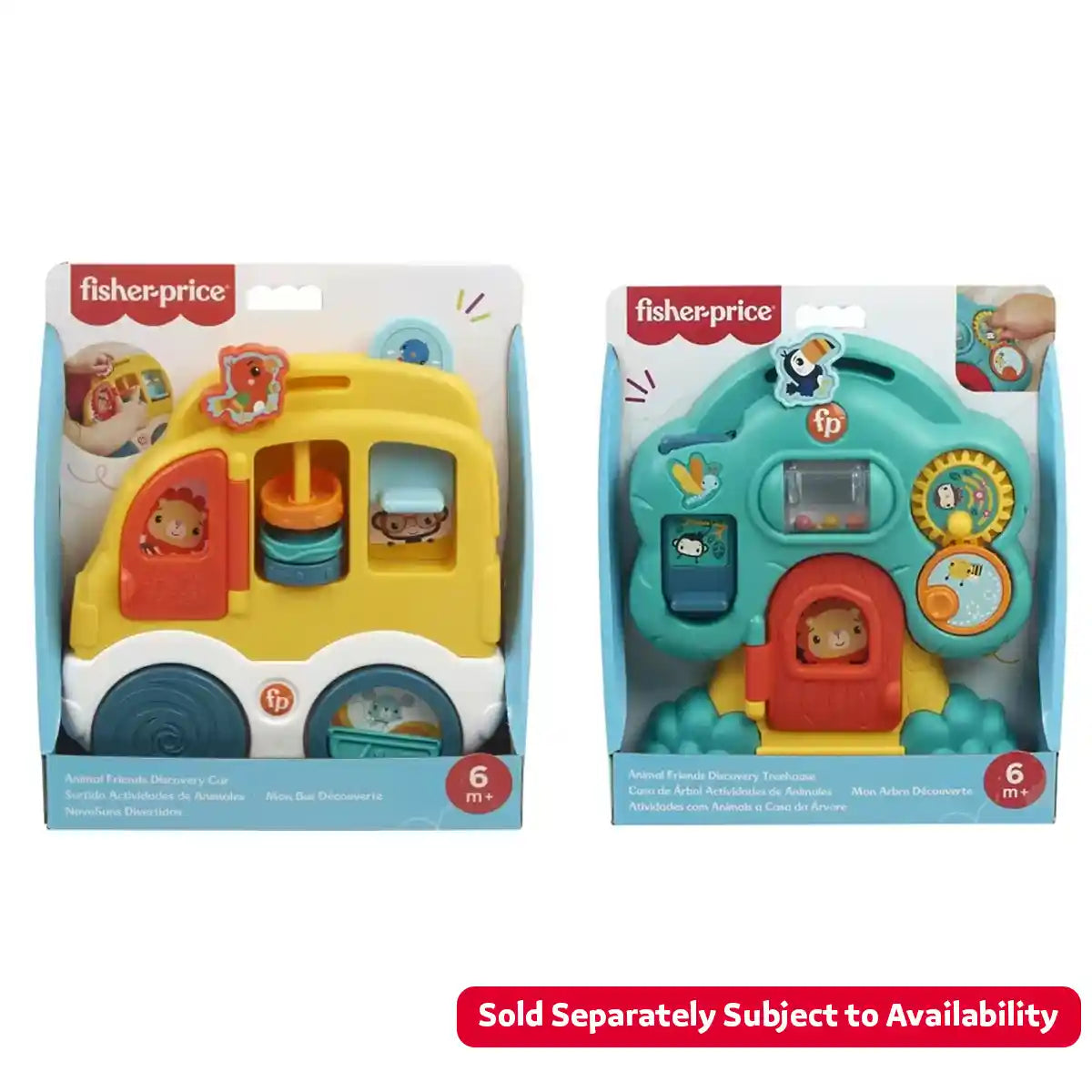 Fisher Price Infant Activity Tree & Car Assortment