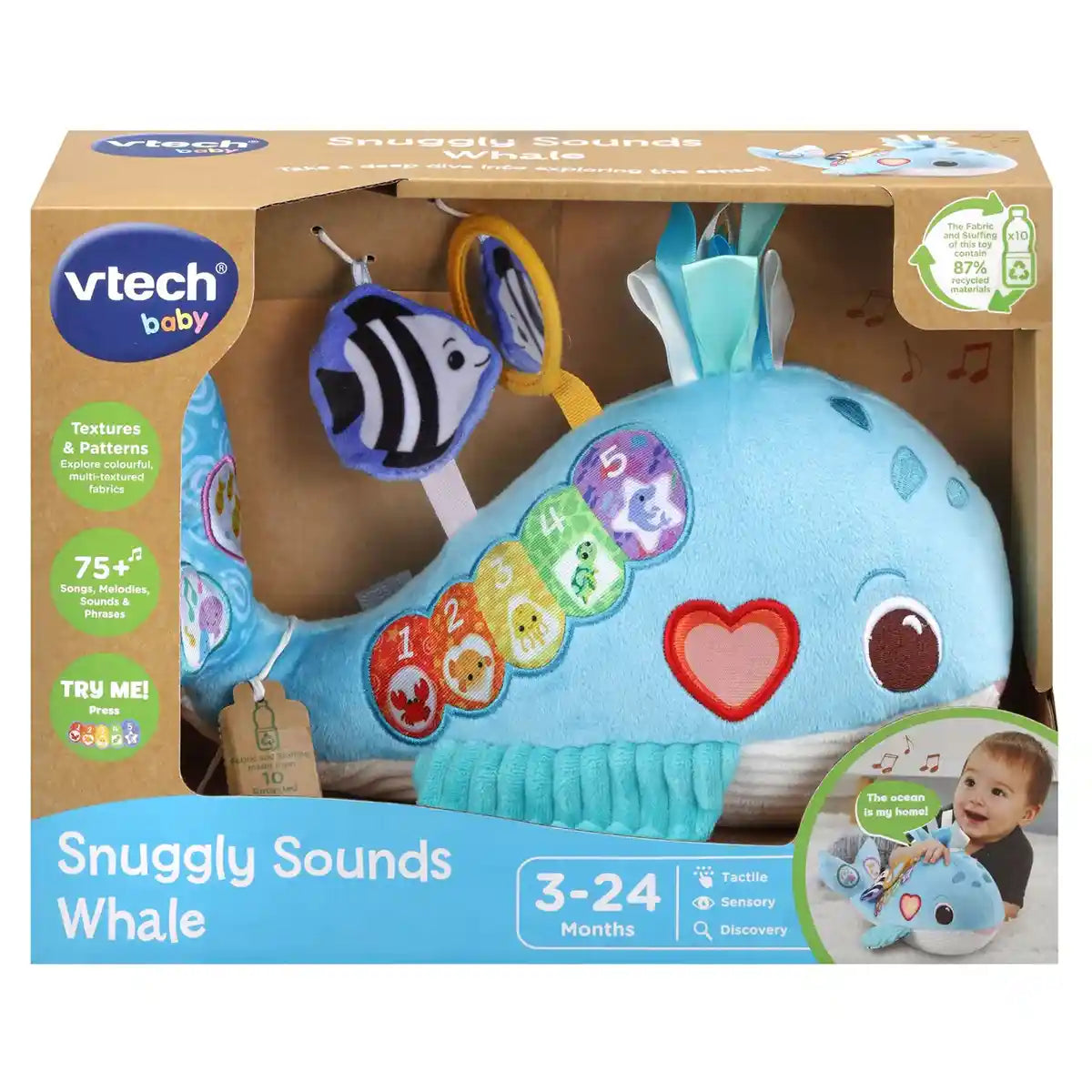 Snuggly Sounds Whale