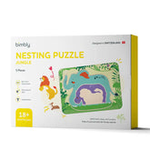 Bimbly Nesting Puzzle - Jungle
