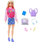 Barbie Back to School Doll & Piece Count