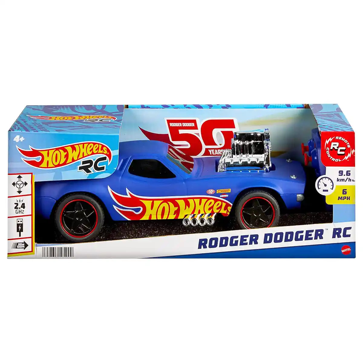 Hot Wheels R/C Rodger Dodger 1:16 - Kiddy Zone