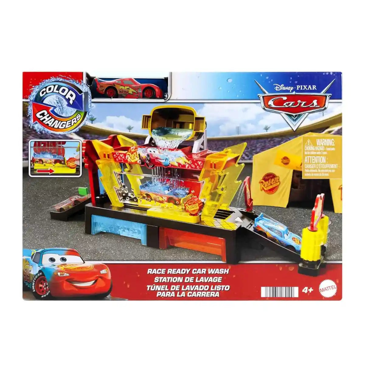 Disney and Pixar Cars Color Changers Race Ready Car Wash Playset - Kiddy Zone