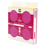 Lego IQ Locking Notebook w/ Gel Pen Violet - Kiddy Zone