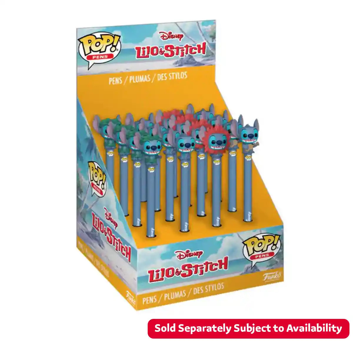 Pen Topper! Disney: Stitch 16 pcs PDQ - Sold Separately