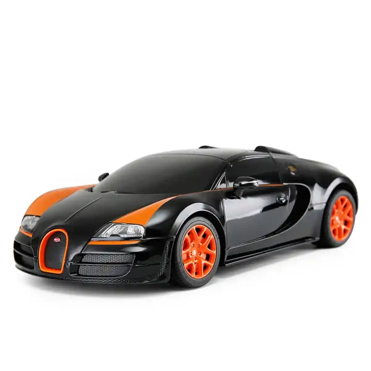 R/C 1:18 Bugatti Grand Sport Vitesse - Black/Orange