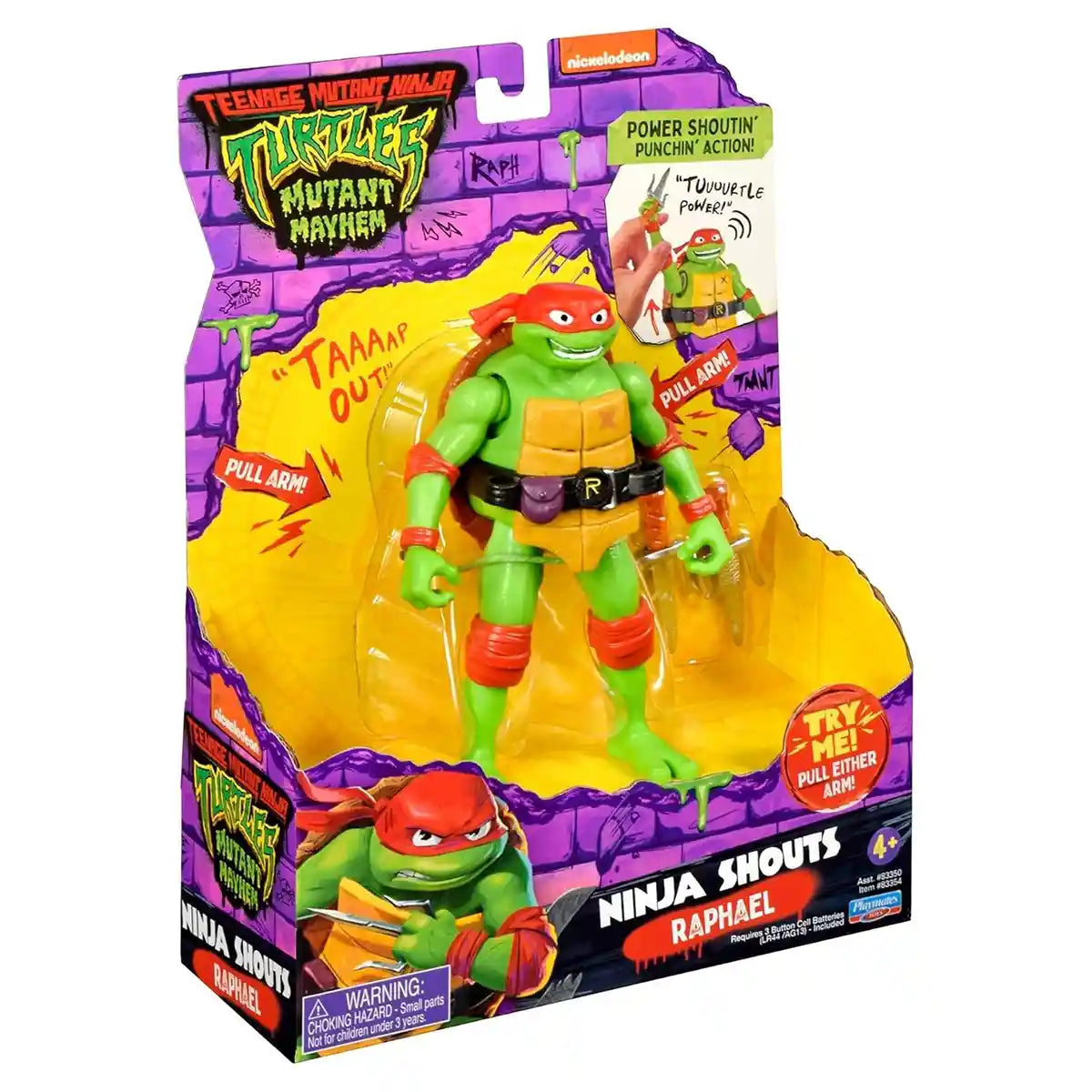 Tmnt Ninja Shouts Raphael - Kiddy Zone