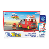 Tile Town Fire Truck Lights & Sounds Tile Set - Kiddy Zone