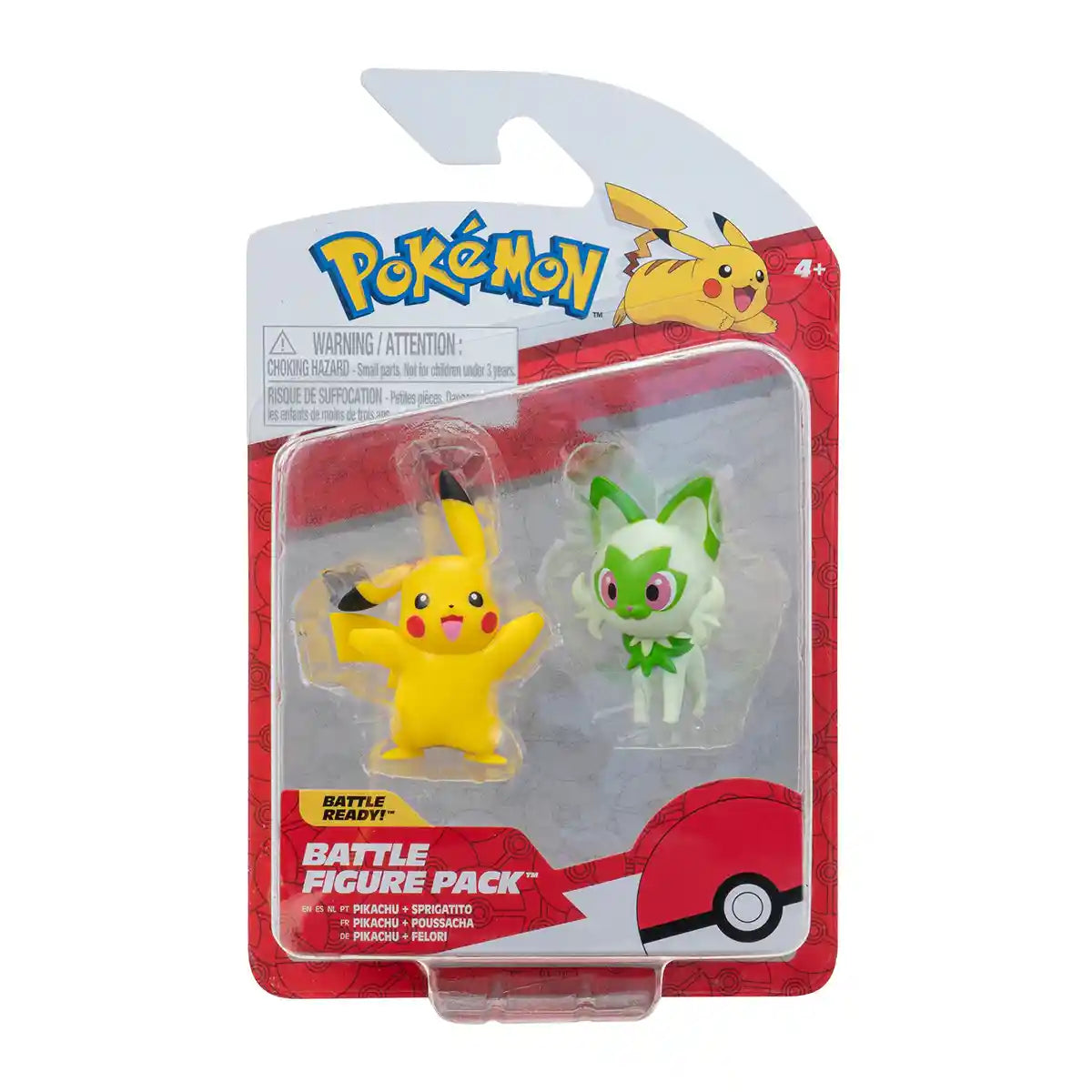 Pokemon Battle Fig Pika & Spri 2pk