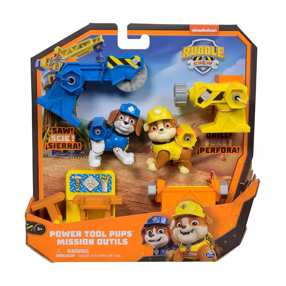 Rubble & Crew Power Tool Pups 2-PK