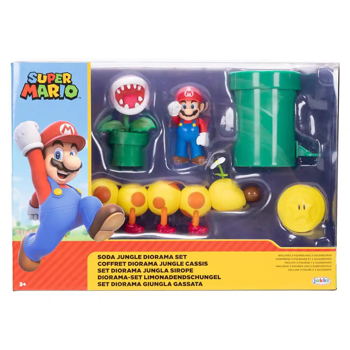 Nintendo 2.5" Soda Jungle Diorama مجموعة