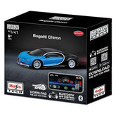 1:41 Mini Metal Rc Bluetooth Car - Bugatti Chiron (20-23012)