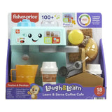 FP Mattel Toddler Toy Laugh & Learn Learn & Serve Coffee Cafe Playset