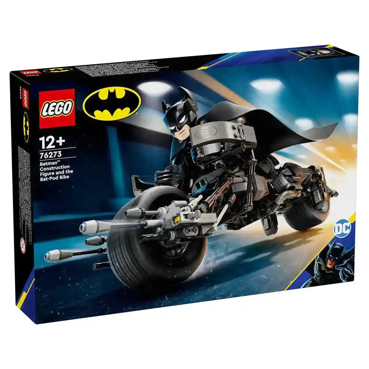 Lego Marvel Batman Construction Figure and the Bat-Pod Bike 76273 - Kiddy Zone