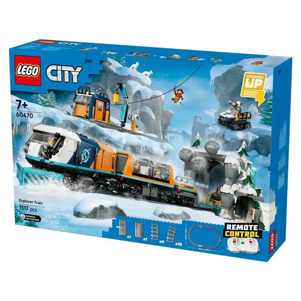 LEGO-CITY Explorers' Arctic Polar Express Train 60470