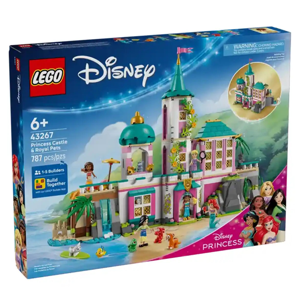 Lego-Disney 43267 Princess Castle & Royal Pets V29