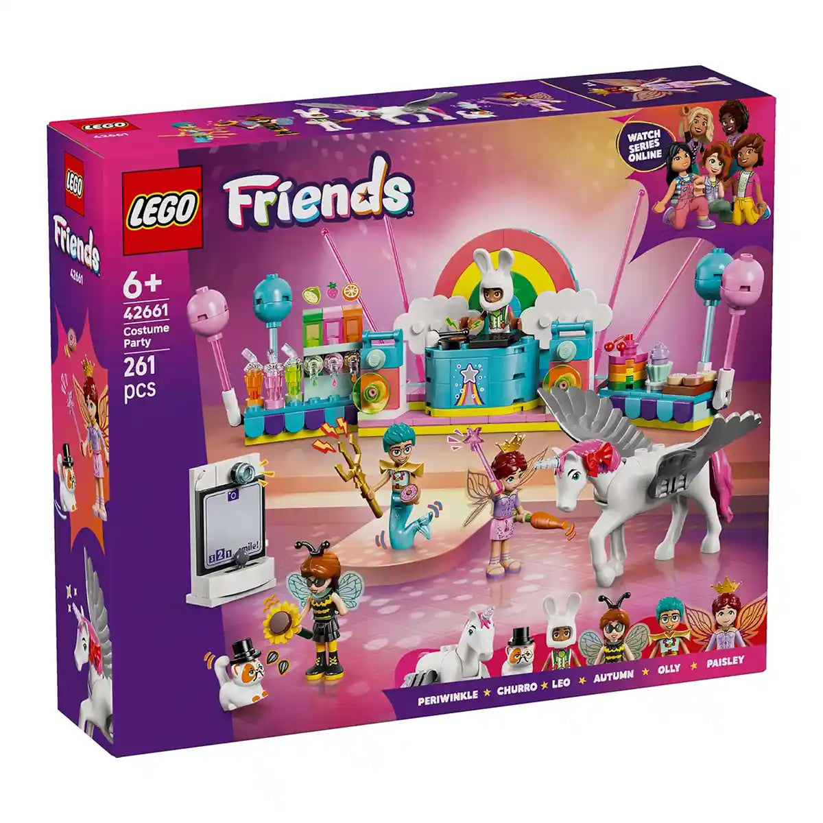 Lego-Friends 42661 Costume Party With Unicorn & Fairy V29