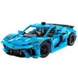 Lego-Technic 42217 Chevrolet Corvette Stingray Blue V29