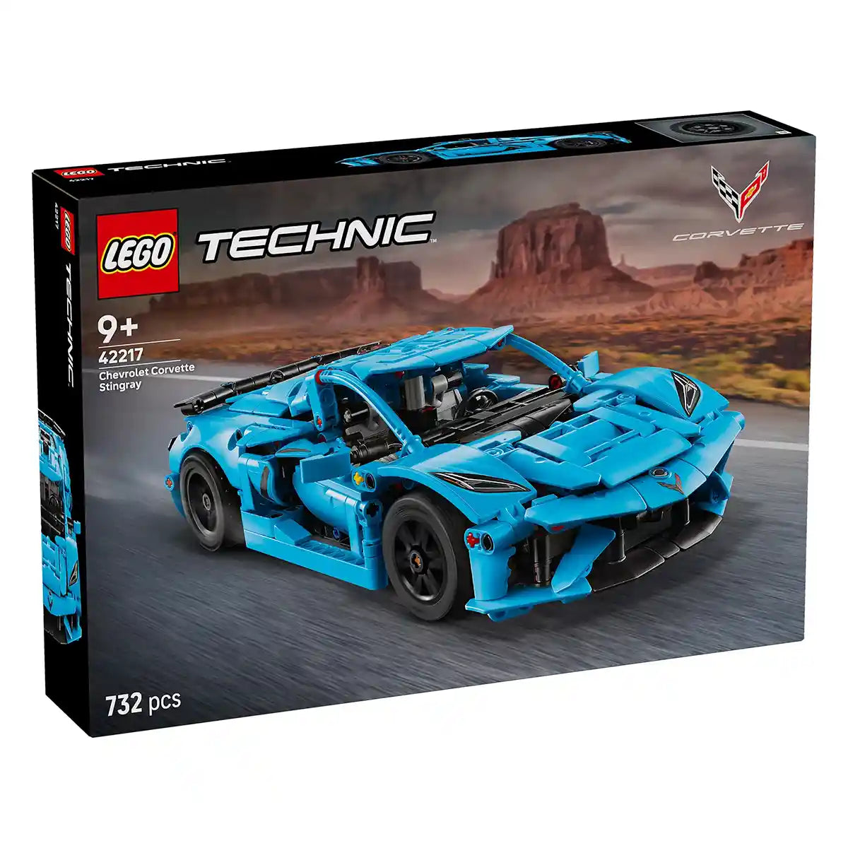 Lego-Technic 42217 Chevrolet Corvette Stingray Blue V29