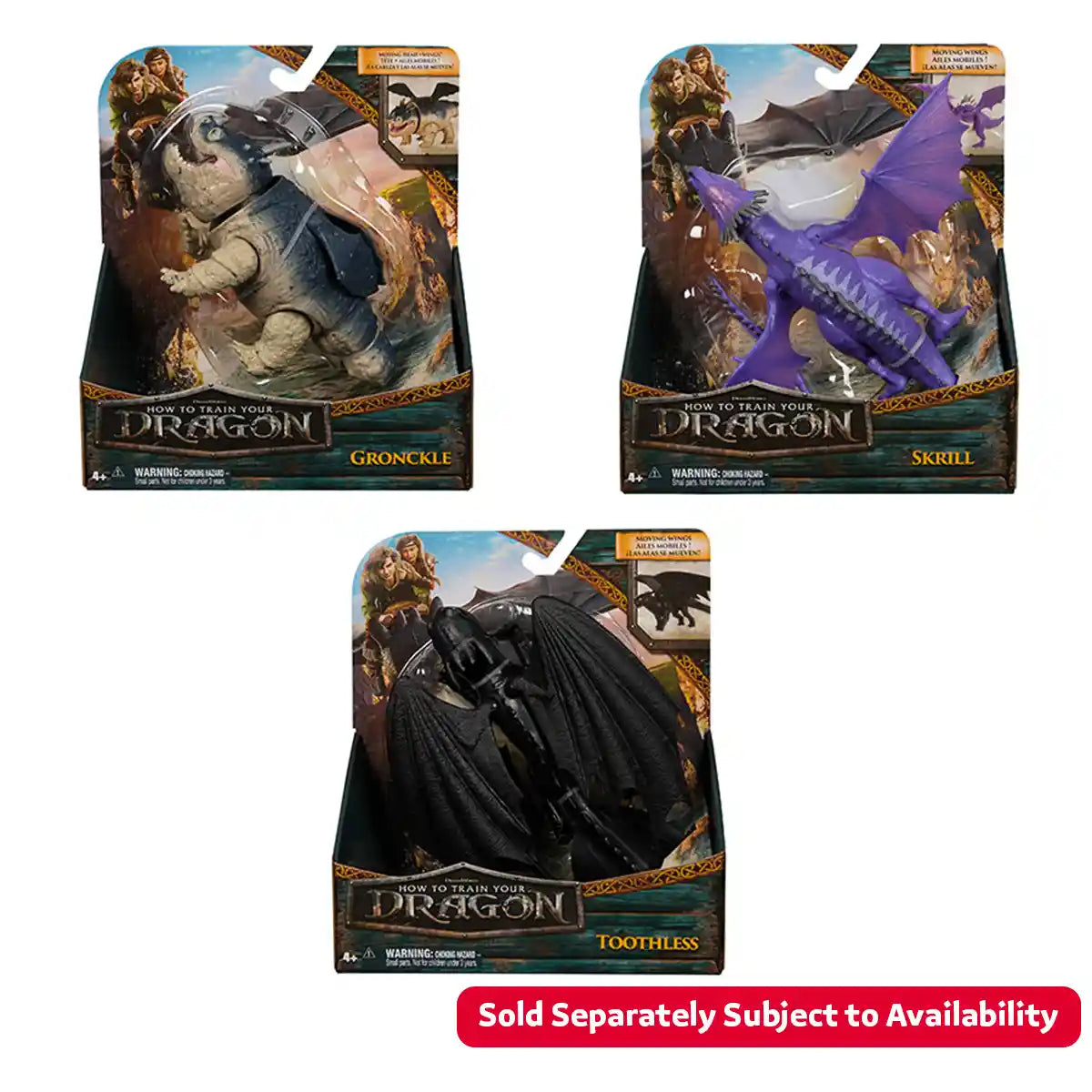 HTTY Dragon Movie Small Dragon Asst.