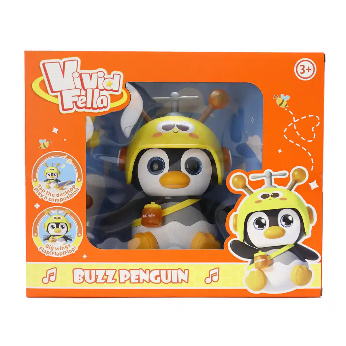 Vivid Fella Buzz Penguin - Kiddy Zone