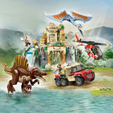 LEGO-Jurassic World 76976 Spinosaurus & Quetzalcoatlus Air Mission