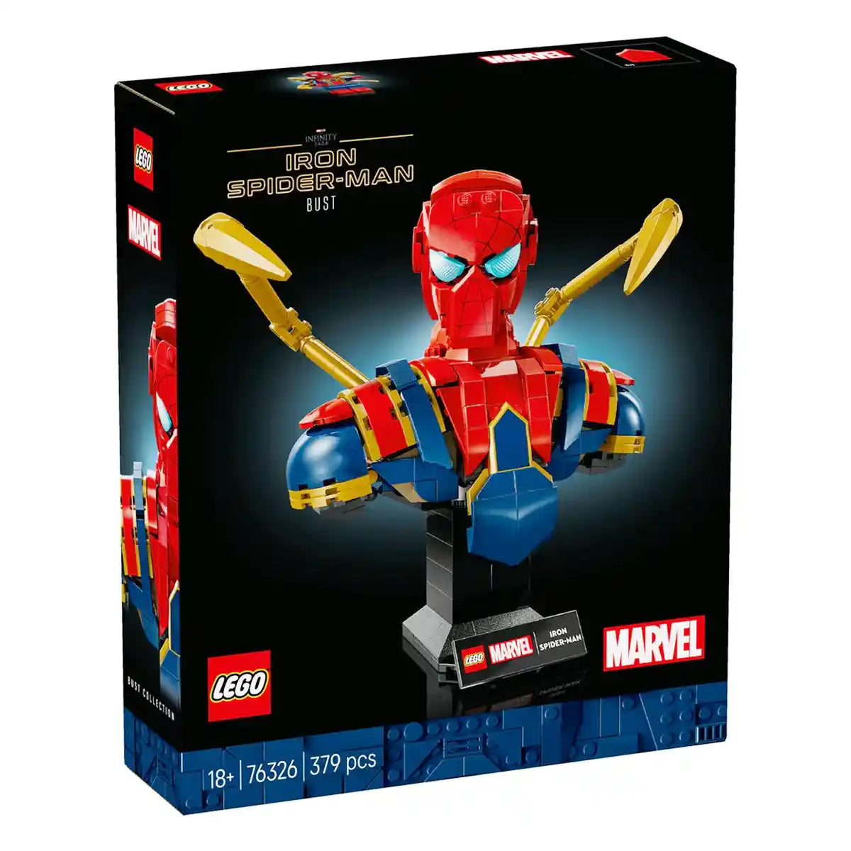 LEGO-Super Heroes 76326 Iron Spider-Man Bust