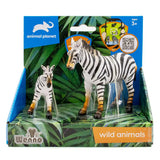 2 Pcs Zebra in open touch box - Kiddy Zone