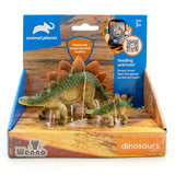 2 Pcs Stegosaurus In Open Touch Box - Kiddy Zone