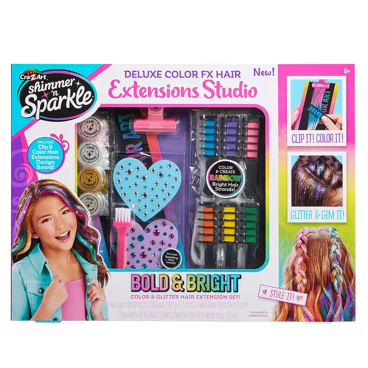 Shimmer n Sparkle FX Hair Extensions Value Set